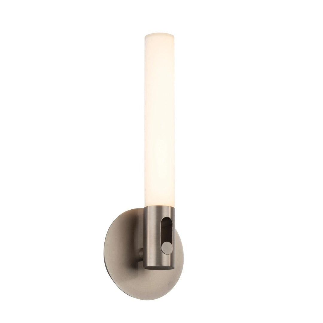 LED Aluminum Frame with Cylindrical Opal Glass Diffuser Wall Sconce - LV LIGHTING