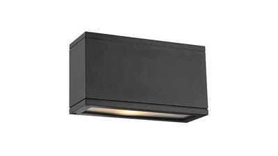 LED Aluminum Rectangular Frame with Acrylic Diffuser Outdoor Wall Sconce - LV LIGHTING