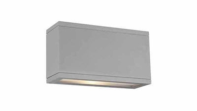 LED Aluminum Rectangular Frame with Acrylic Diffuser Outdoor Wall Sconce - LV LIGHTING