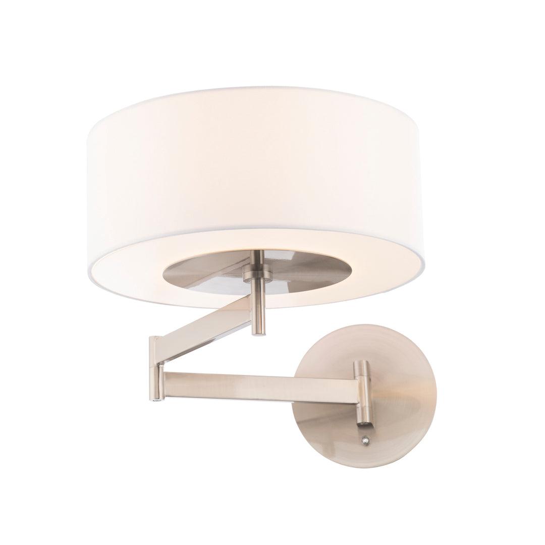 LED Aluminum Adjustable Arm with Fabric Diffuser Wall Sconce - LV LIGHTING