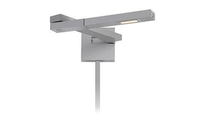 LED Aluminum Adjustable Arm with Acrylic Diffuser Reading Light - LV LIGHTING