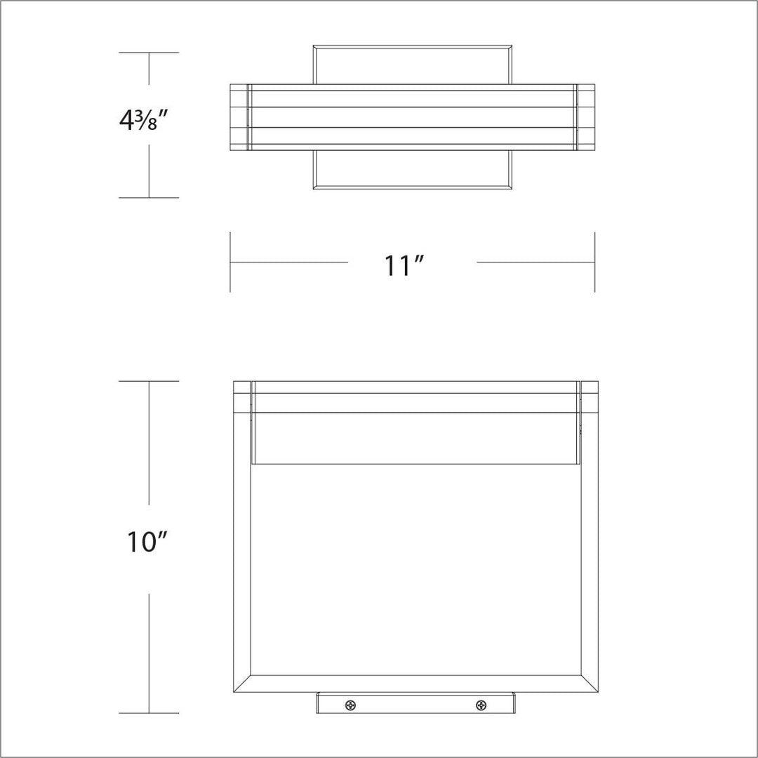 LED Aluminum Frame with Acrylic Diffuser Picture Light - LV LIGHTING