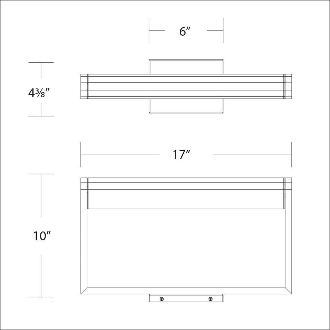 LED Aluminum Frame with Acrylic Diffuser Picture Light - LV LIGHTING