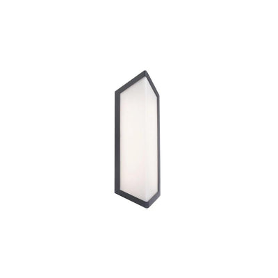 LED Aluminum Diamond Frame with Acrylic Diffuser Color Changeable Outdoor Wall Sconce - LV LIGHTING