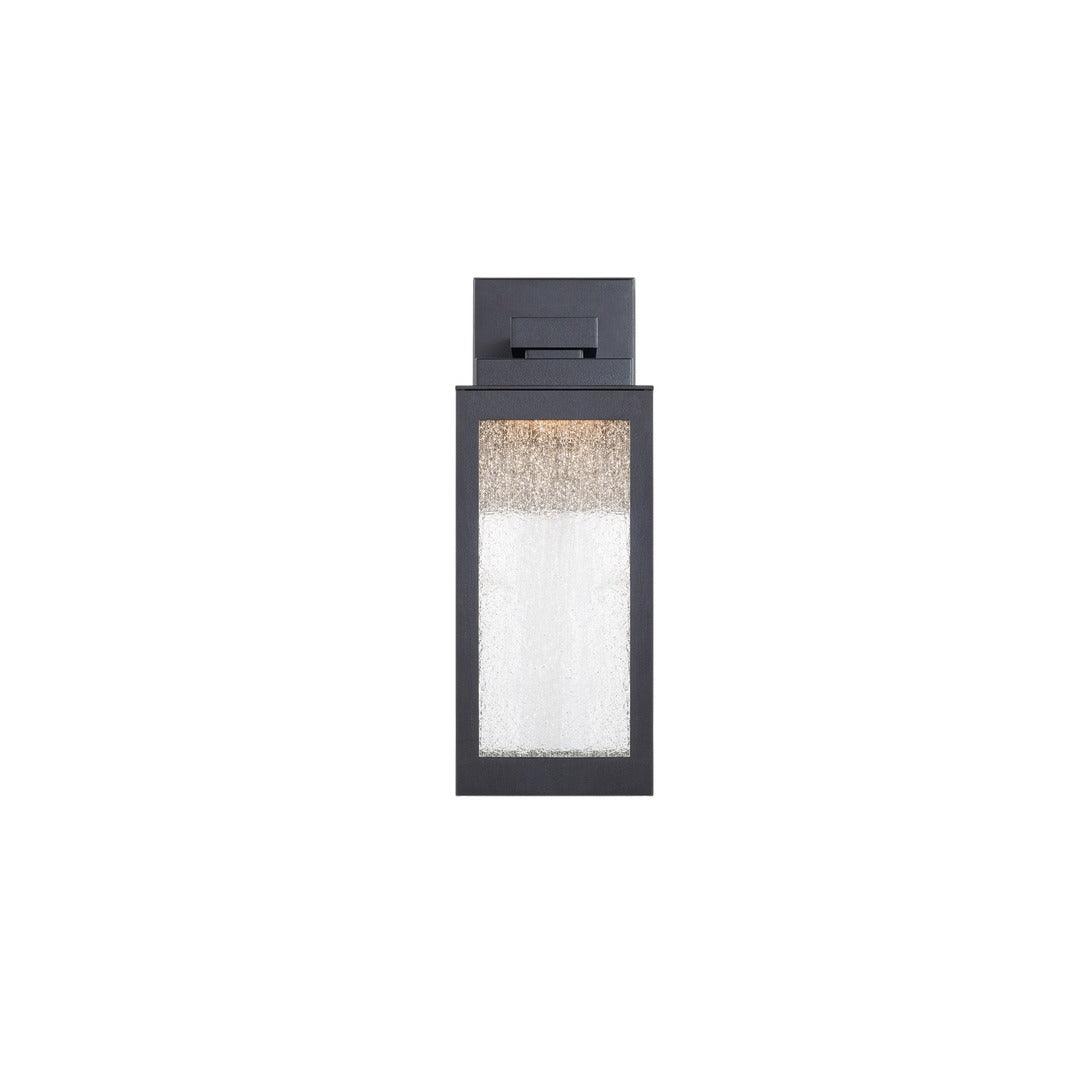 LED Aluminum Frame with Seedy Glass Shade Outdoor Wall Sconce - LV LIGHTING