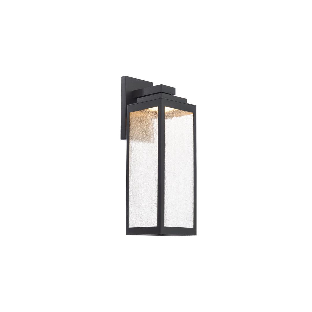 LED Aluminum Frame with Seedy Glass Shade Outdoor Wall Sconce - LV LIGHTING