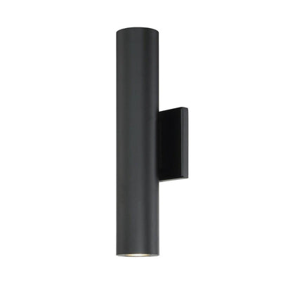 LED Cylindrical Aluminum Frame Outdoor Wall Sconce - LV LIGHTING