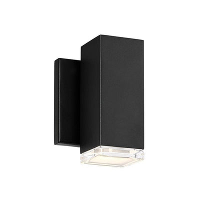 LED Aluminum Frame with Glass Diffuser Outdoor Wall Sconce - LV LIGHTING