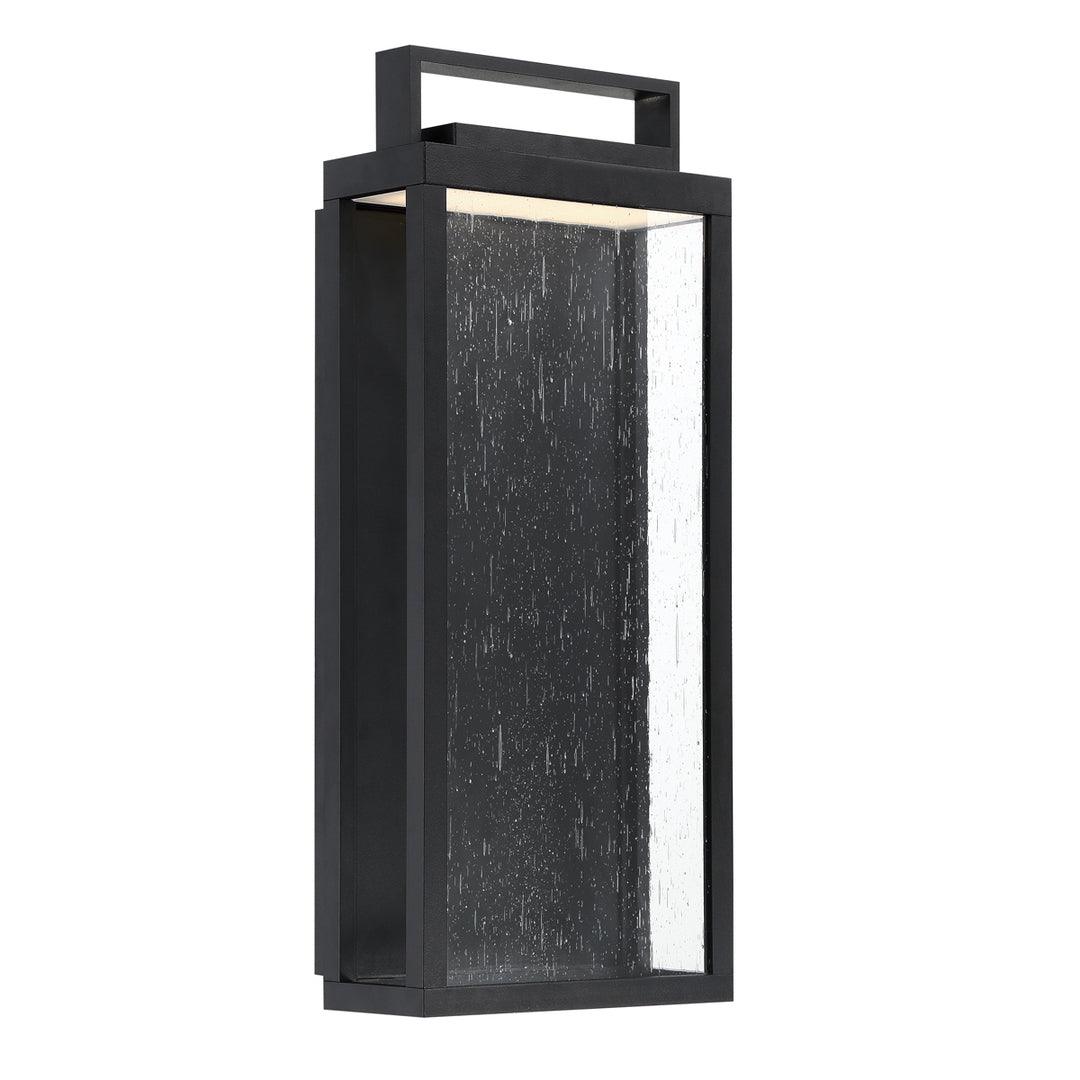 LED Aluminum Frame with Seedy Hammered Glass Frame Outdoor Wall Sconce - LV LIGHTING