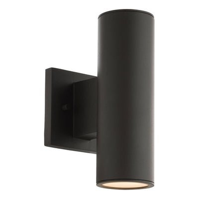 LED Aluminum Cylindrical Frame Outdoor Wall Sconce - LV LIGHTING