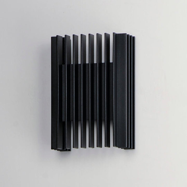LED Black Aluminum Frame Outdoor Wall Sconce - LV LIGHTING