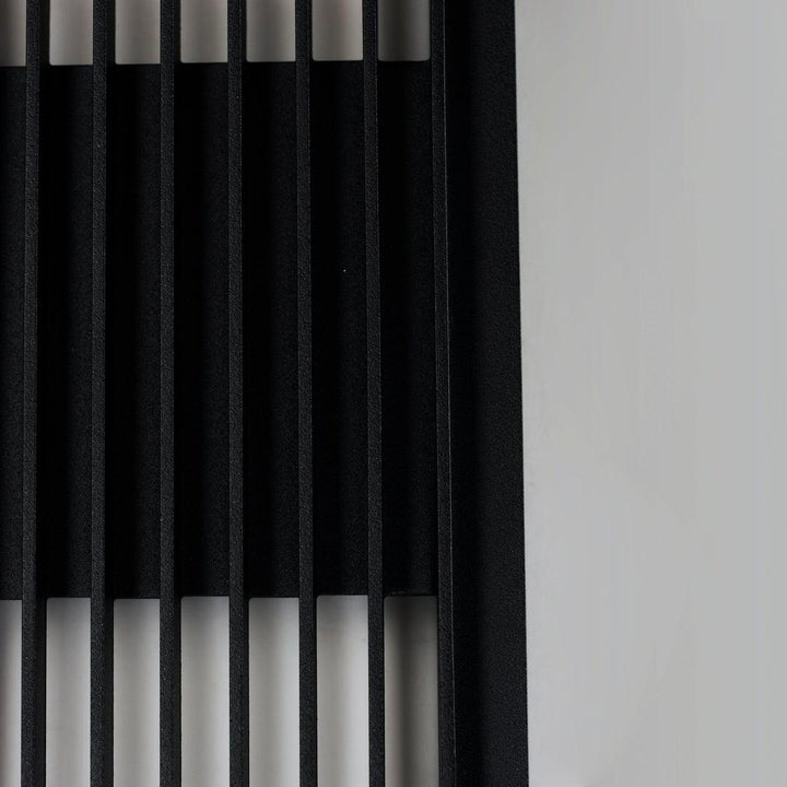 LED Black Aluminum Frame Outdoor Wall Sconce - LV LIGHTING