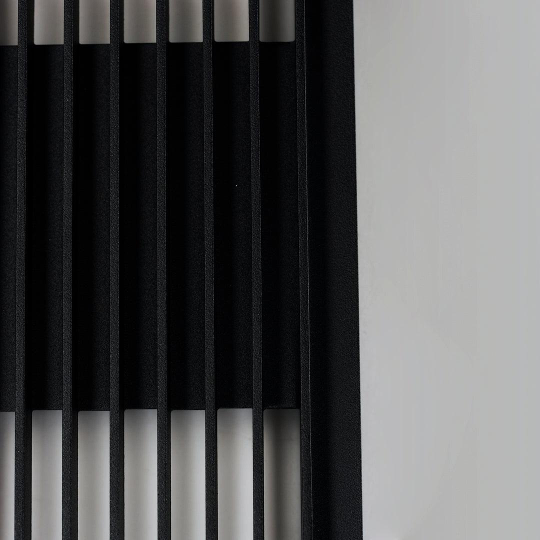 LED Black Aluminum Frame Outdoor Wall Sconce - LV LIGHTING