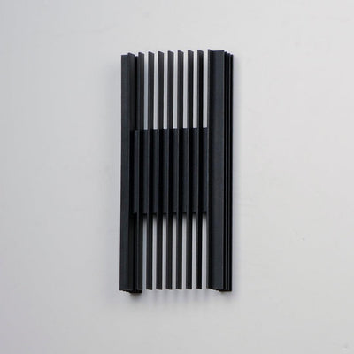 LED Black Aluminum Frame Outdoor Wall Sconce - LV LIGHTING
