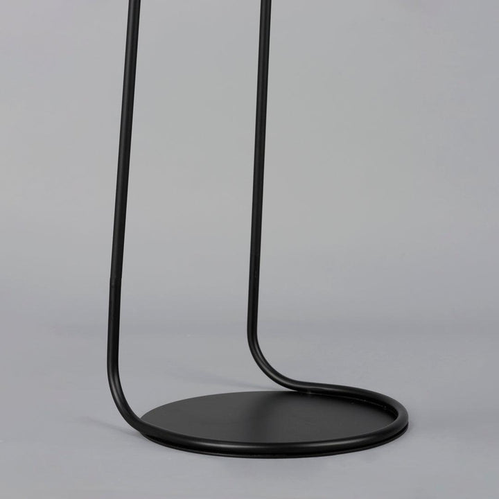 Black with White Dot Open Hole Shade Floor Lamp - LV LIGHTING