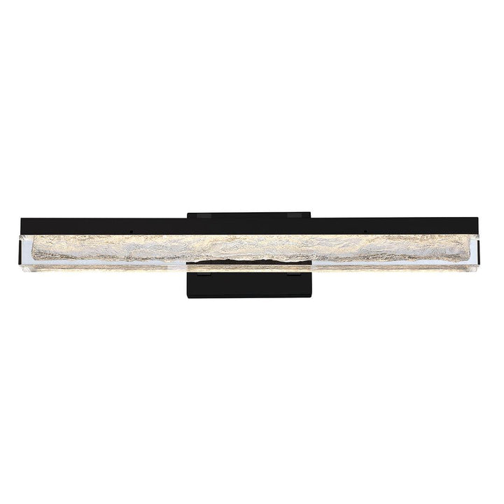 LED Aluminum Frame with Ice Acrylic Glass Vanity Light - LV LIGHTING