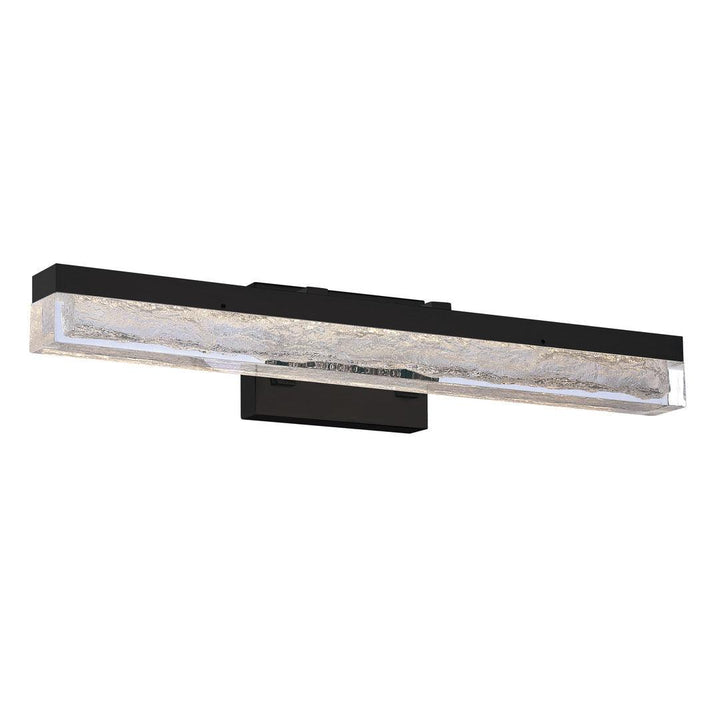 LED Aluminum Frame with Ice Acrylic Glass Vanity Light - LV LIGHTING