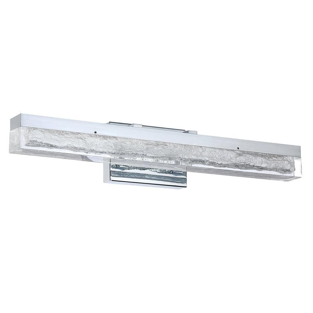 LED Aluminum Frame with Ice Acrylic Glass Vanity Light - LV LIGHTING