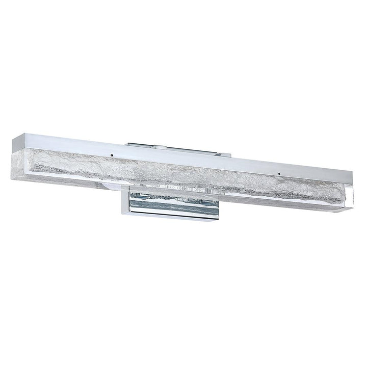 LED Aluminum Frame with Ice Acrylic Glass Vanity Light - LV LIGHTING