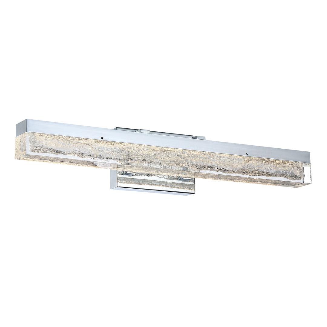 LED Aluminum Frame with Ice Acrylic Glass Vanity Light - LV LIGHTING