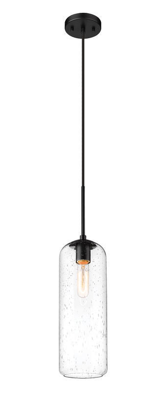 Steel Frame with Capsule Like Glass Shade Pendant