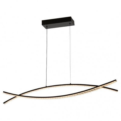 LED Tripple Curve with Acrylic Diffuser Linear Pendant - LV LIGHTING