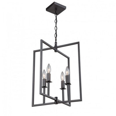 Steel Rectangular Frame Pendant / Chandelier