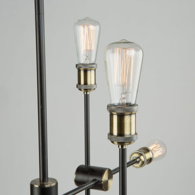 Steel Arm with Socket Minimalist Chandelier - LV LIGHTING