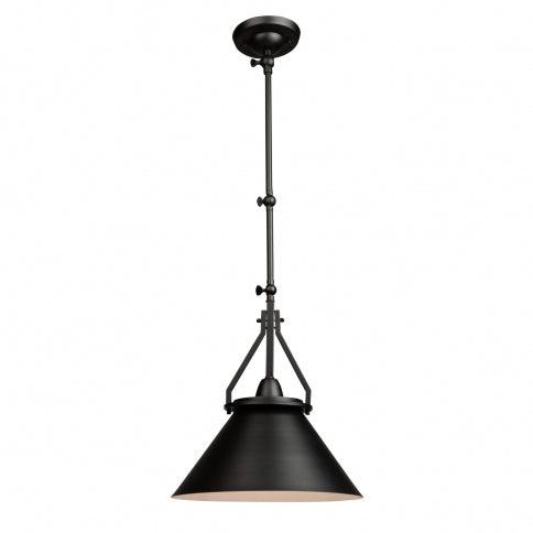 Steel Adjustable Arm with Conical Shade Pendant / Wall Sconce - LV LIGHTING