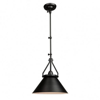 Steel Adjustable Arm with Conical Shade Pendant / Wall Sconce - LV LIGHTING