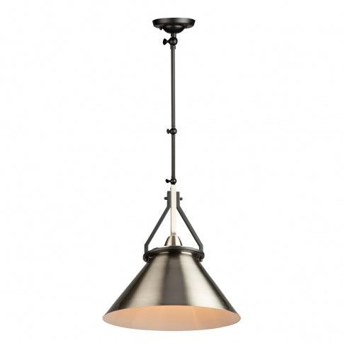 Steel Adjustable Arm with Conical Shade Pendant / Wall Sconce - LV LIGHTING