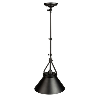 Steel Adjustable Arm with Conical Shade Pendant / Wall Sconce - LV LIGHTING