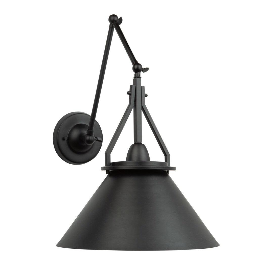 Steel Adjustable Arm with Conical Shade Pendant / Wall Sconce - LV LIGHTING