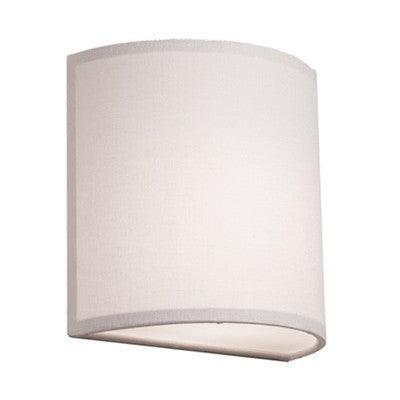 Half Cylindrical Fabric Shade Wall Sconce - LV LIGHTING