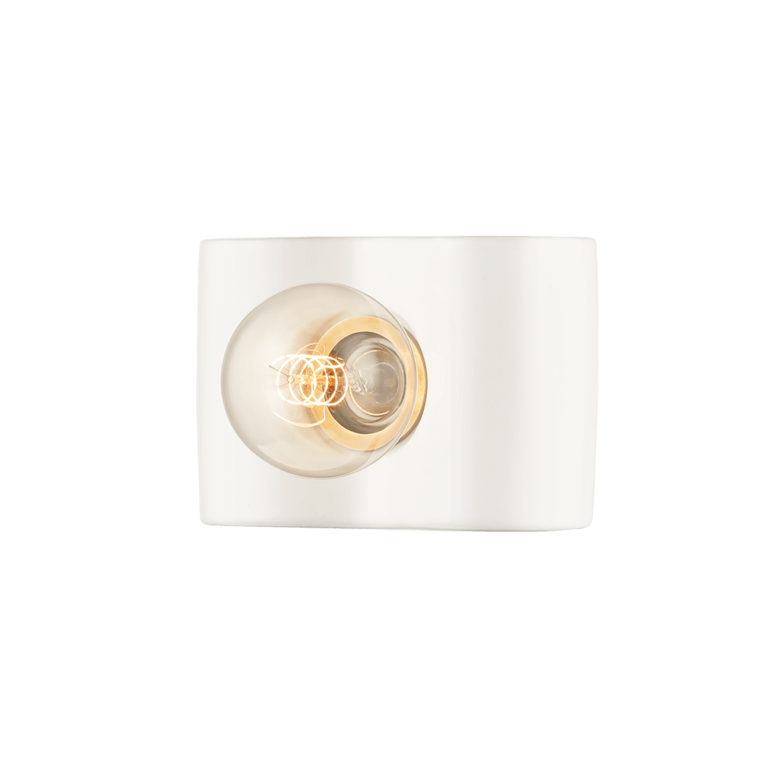 Rectangular Ceramic Frame Wall Sconce - LV LIGHTING