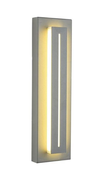 LED Aluminum Rectangular Frame Outdoor Wall Sconce - LV LIGHTING