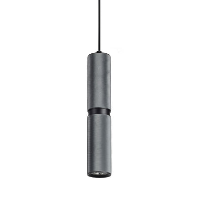 Steel Cylindrical Frame Single Pendant