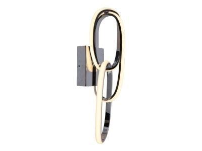 LED Interlocking Ring with Acrylic Diffuser Wall Sconce - LV LIGHTING