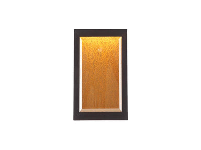 LED Geometry Steel Frame with Glass Diffuser Wall Sconce - LV LIGHTING