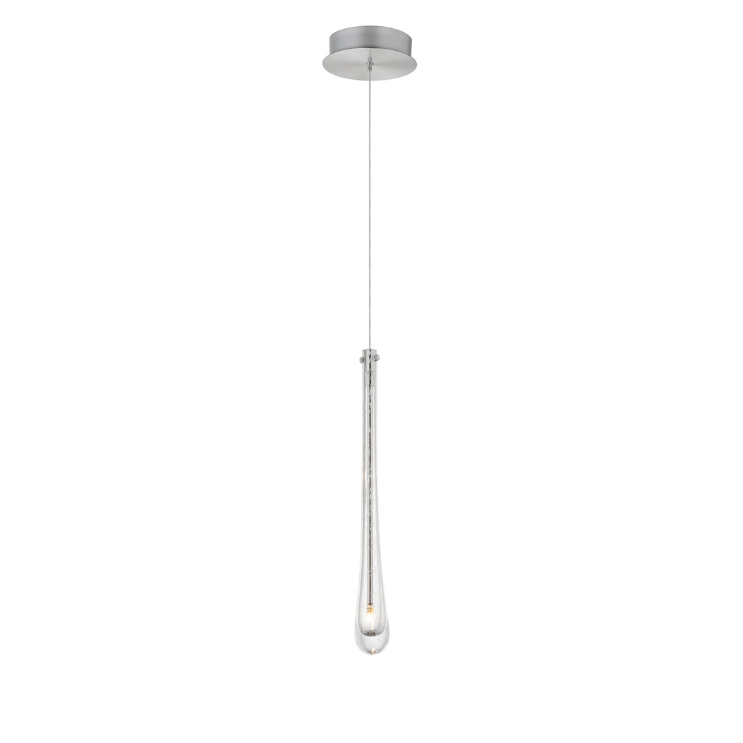 Stillo - 1 Light LED Pendant in Satin Nickel by ET2 Lighting