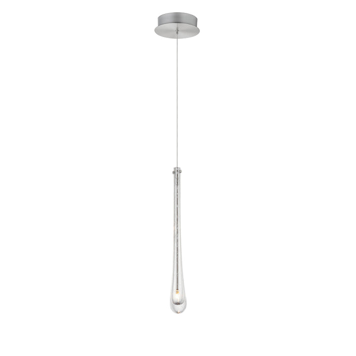 Stillo - 1 Light LED Pendant in Satin Nickel by ET2 Lighting