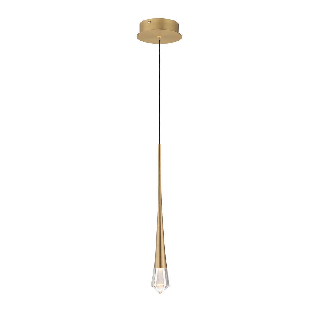 LED Steel Frame with Clear Crystal Diffuser - LV LIGHTING