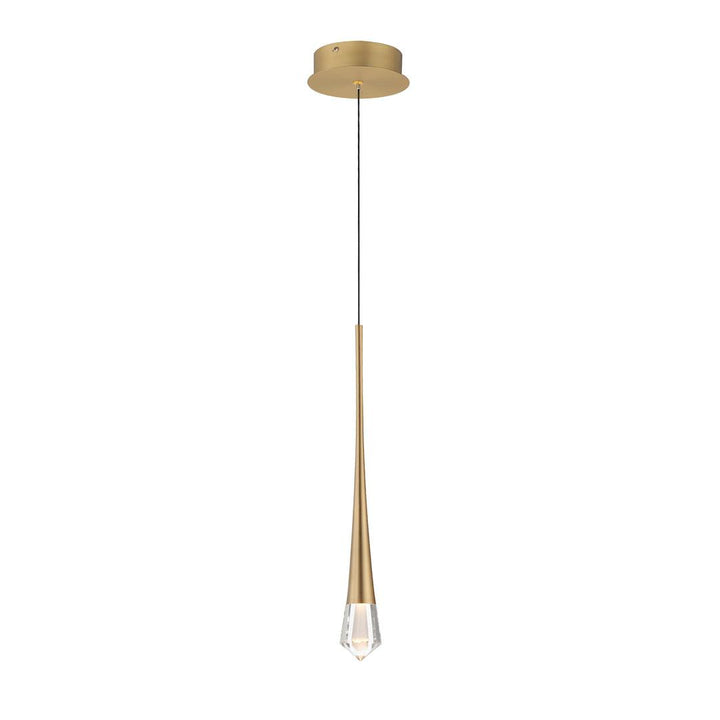 LED Steel Frame with Clear Crystal Diffuser - LV LIGHTING