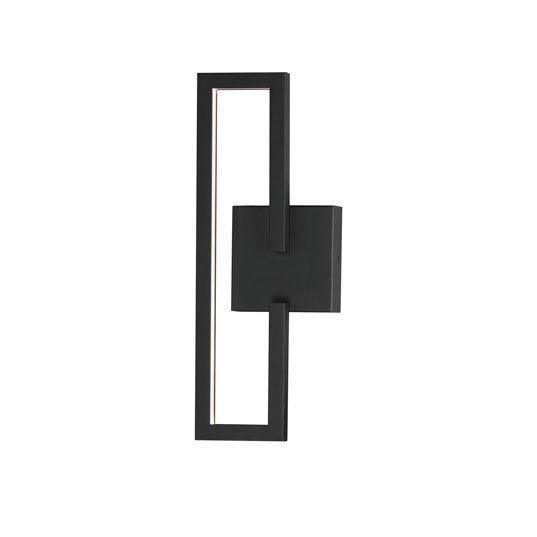 LED Steel Cubist Frame with Acrylic Diffuser Wall Sconce - LV LIGHTING