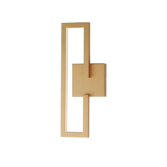 LED Steel Cubist Frame with Acrylic Diffuser Wall Sconce - LV LIGHTING