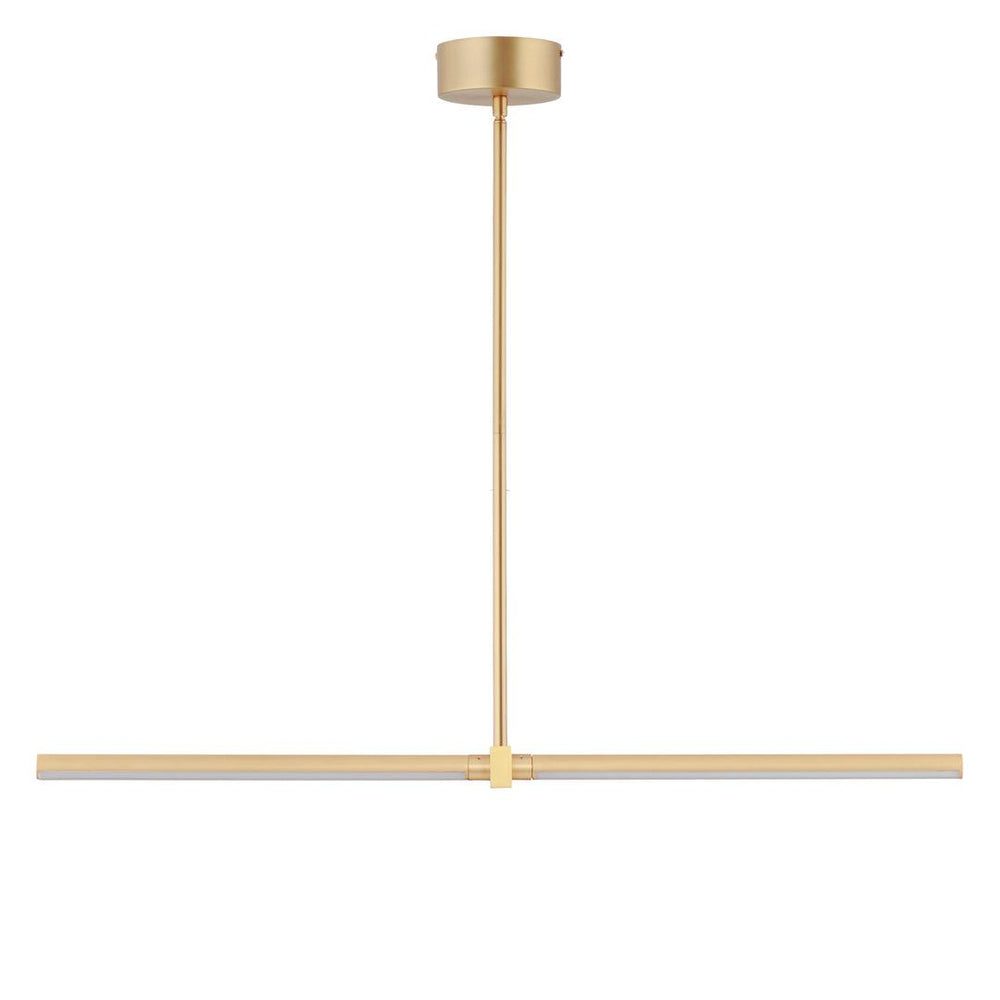 LED Steel Frame with Acrylic Diffuser Adjustable Linear Pendant - LV LIGHTING
