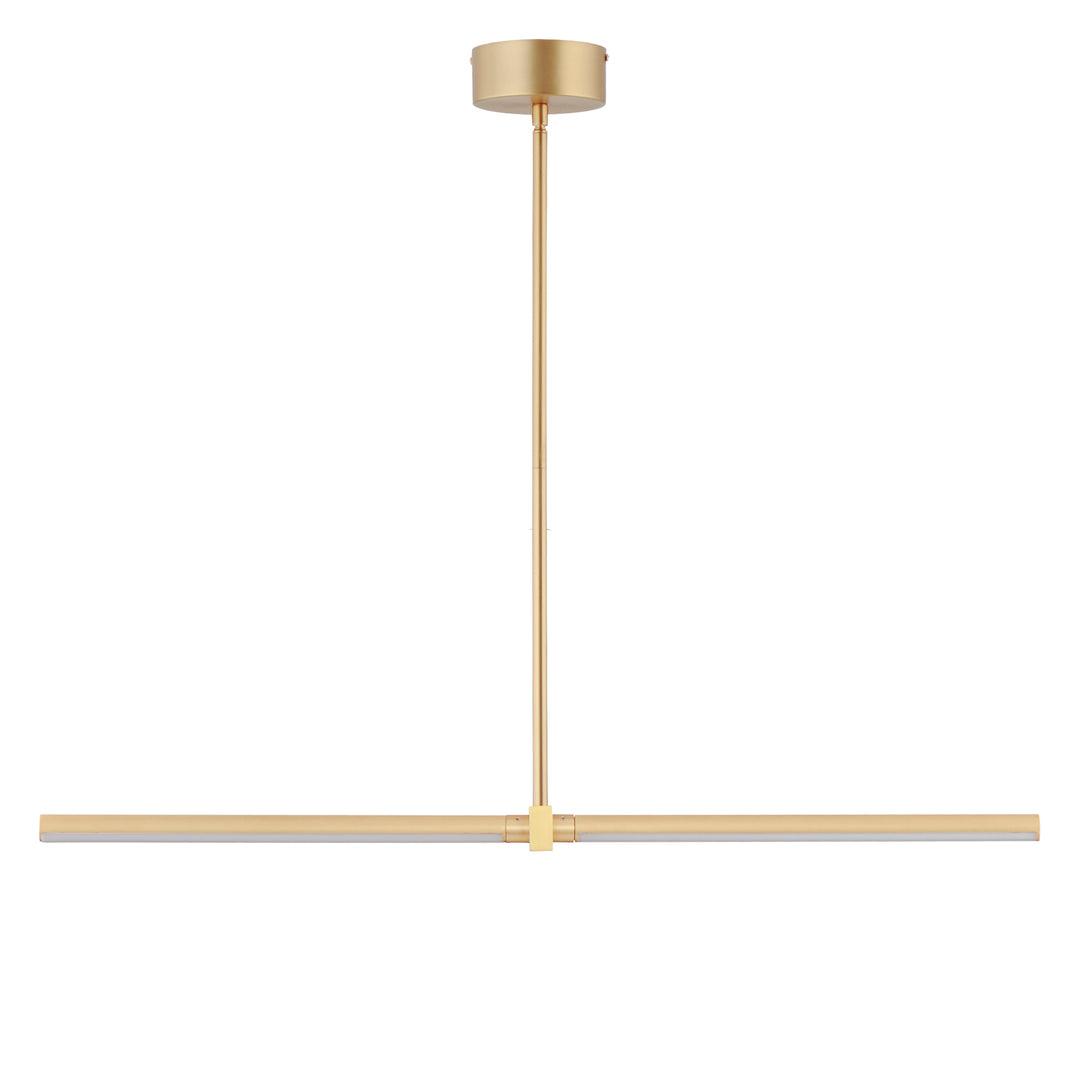 LED Steel Frame with Acrylic Diffuser Adjustable Linear Pendant - LV LIGHTING