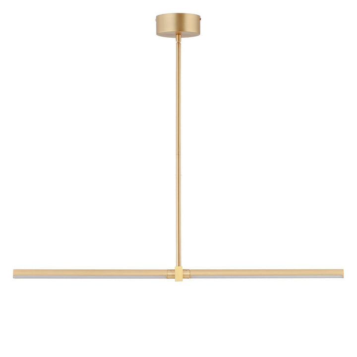 LED Steel Frame with Acrylic Diffuser Adjustable Linear Pendant - LV LIGHTING