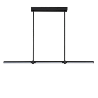 LED Steel Frame with Acrylic Diffuser Adjustable Linear Pendant - LV LIGHTING