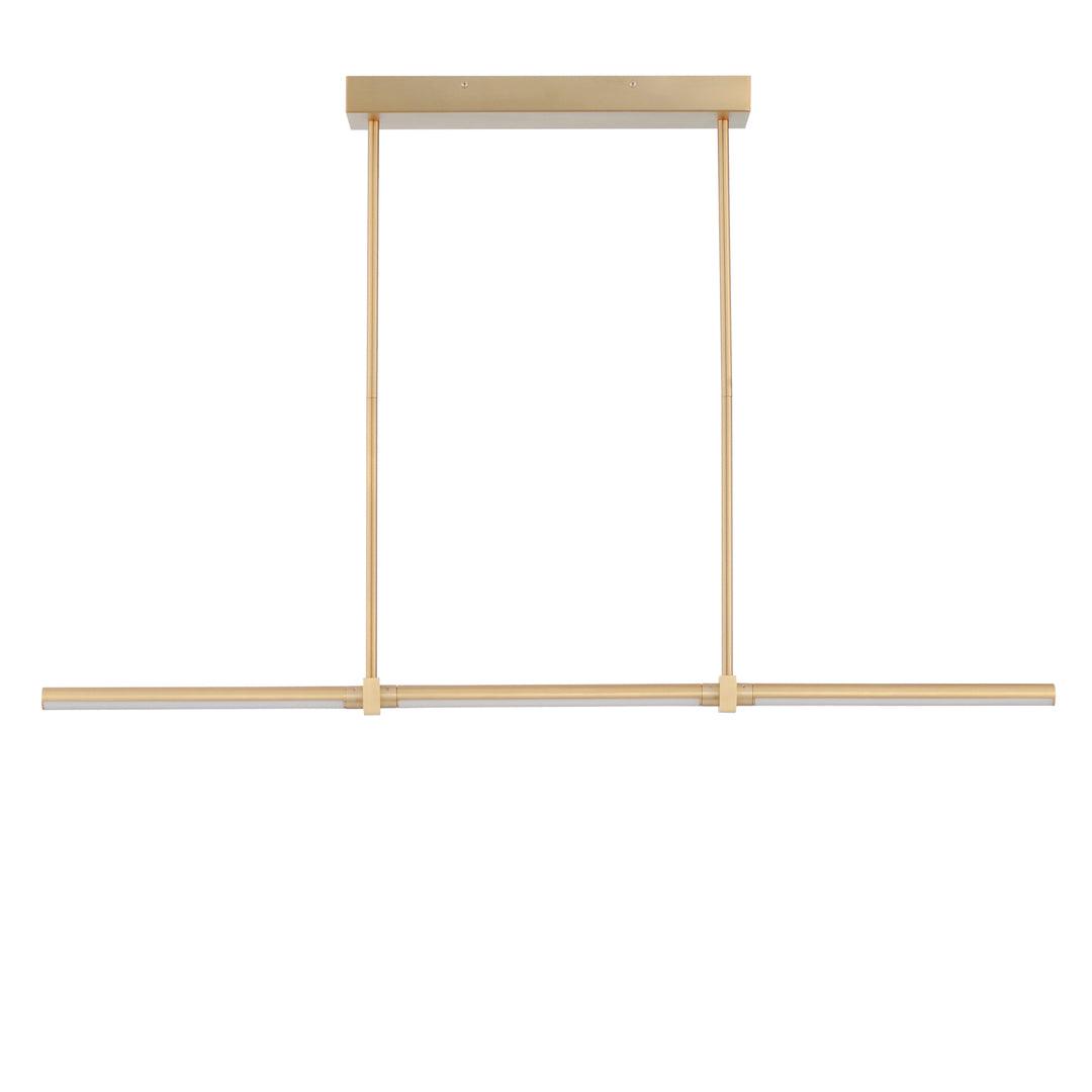 LED Steel Frame with Acrylic Diffuser Adjustable Linear Pendant - LV LIGHTING
